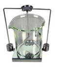 Con questo kit per la bilancia analitica PCE-ABZ 100C potr� determinare la densit� di ogni oggetto cha ha per controllare.