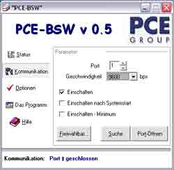 Pacchetto di software opzionale per la bilancia industriale.