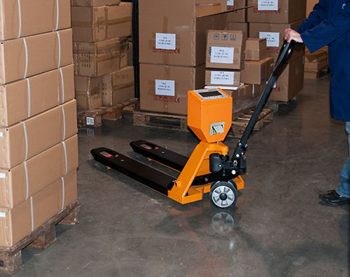 Bilancia pesa pallet verificata con stampante PCE-PTS 2M 