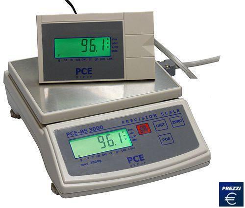 Bilancia da tavolo PCE-BS 3000-SD