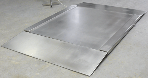 Uso flessibile delle rampe della bilancia di transito di acciaio inox