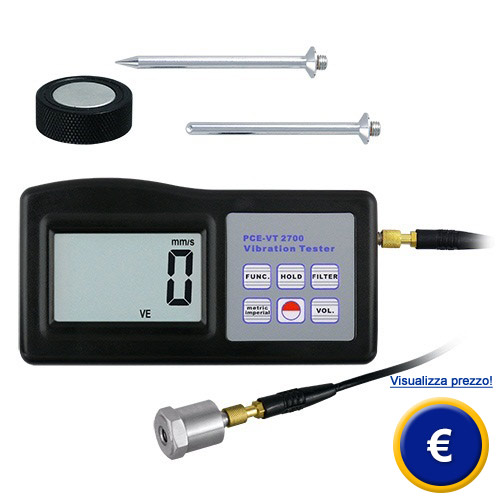 Analizzatore di vibrazioni PCE-VT 2700.
