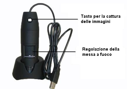 Utilizzo del microscopio PCE-MM 200
