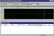 Software del flussimetro per l'aria PCE-009.