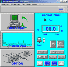 Software del fonometro PCE-353.