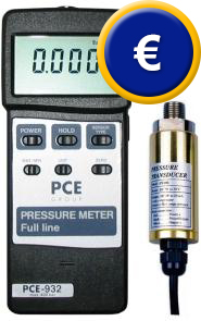 Manometro di pressione di alto livello PCE-932.
