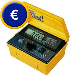 Milliohmmetro resistente all'acqua PCE-MO 2001.