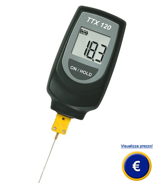 Mini termometro con sensore fisso TTX 120