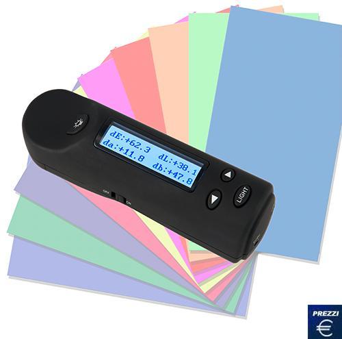 Misurazione della differenza di colore con il misuratore di colore CIELab PCE-TCD 100