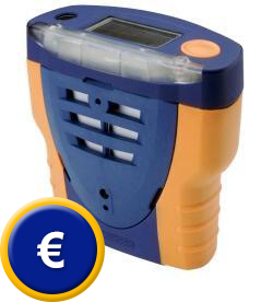 Il misuratore di gas Tetra rileva 4 varietà di gas alla volta.