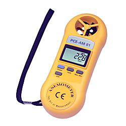 Misuratore per la velocit� del vento PCE-AM81.