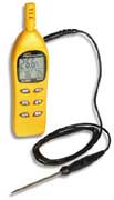 Misuratore per l'umidità relativa PCE-310 con sensore esterno opzionale VZ87P.