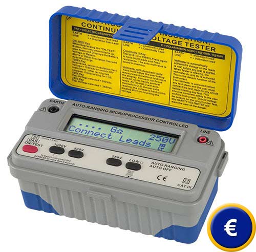 Misuratore di isolamento C-360 per il professionista dell'industria.