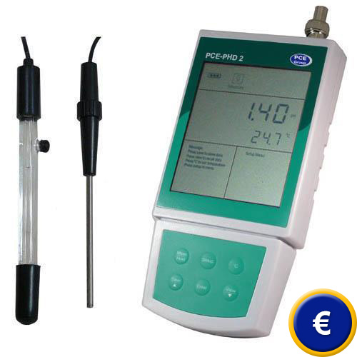 Misuratore di pH PCE-PHD 2