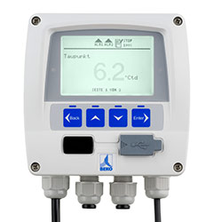Display DD109 del misuratore di portata Metpoint FLM
