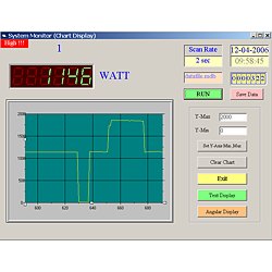 Altra immagine del software per il misuratore di potenza PCE-PA 6000.