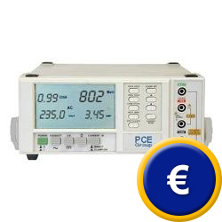 Misuratore di potenza PCE-PA 6000.