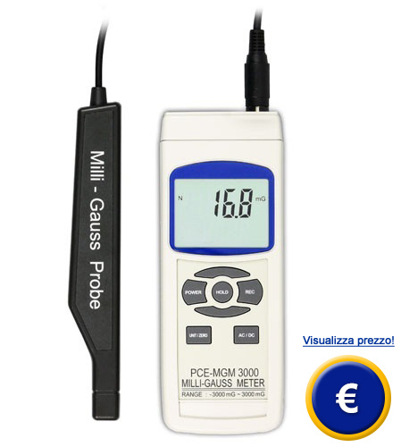 Misuratore di radiazioni PCE-MGM 3000