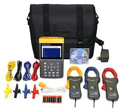Contenuto dell'invio del misuratore di reti elettriche PCE-830.