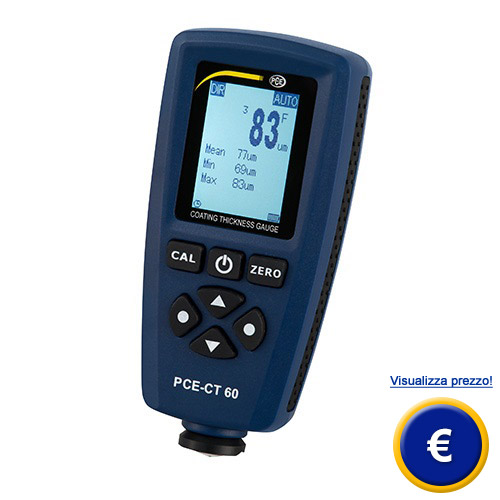 Misuratore di spessore per rivestimenti PCE-CT 60 (F/ N) sullo shop online