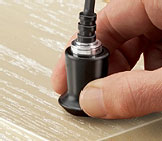 Pu� anche determinare lo spessore di rivestimenti su legno marmorizzato.