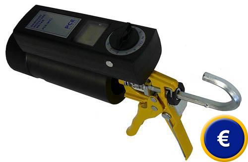 Misuratore di umidit� del legno per il professionista in loco.