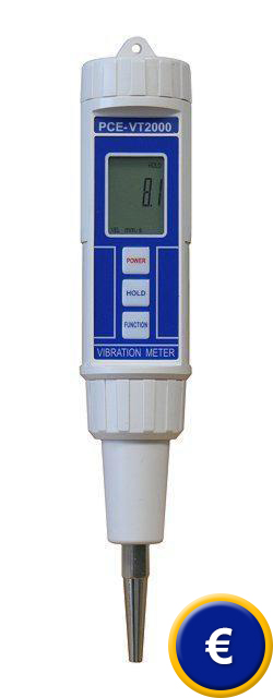 Misuratore di vibrazione PCE-VT 2000.