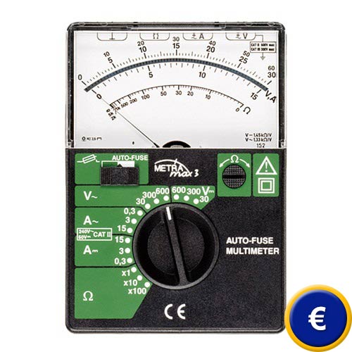 Multimetro analogico METRAmax®3