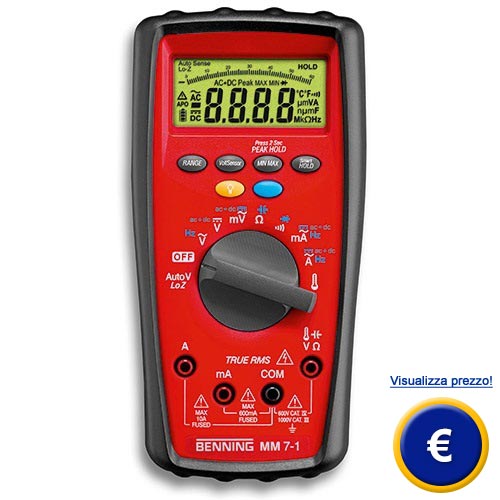 Multimetro industriale Benning MM 7-1