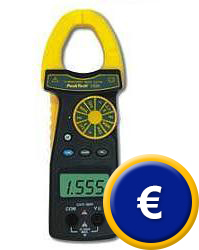 Multimetro con pinza CM-9940 fino a 600 amper.