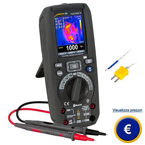 Multimetro digitale PCE-HDM 20 sullo shop online