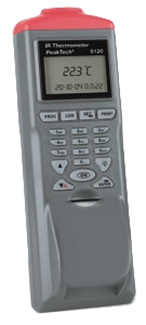 Pirometro con datalogger con memoria, stampante e  software.
