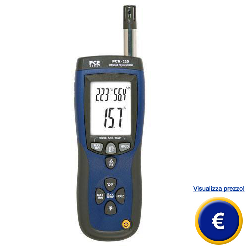 Psicrometro PCE-320 sullo shop online