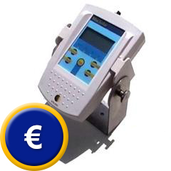 Radiometro solare MacSolar ideale per il controllo dell'energia solare incidente. Di fronte.