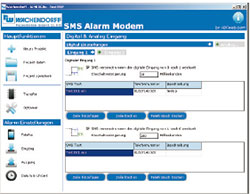 Software per il sistema di allarme per SMS ALMIOG01  