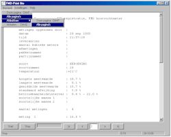 Software di trasmissione e valutazione per l'igrometro per il legno FMD.