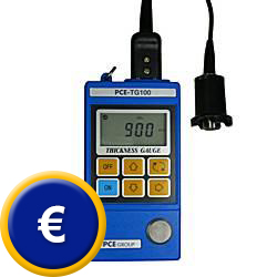Spessimetro di materiale PCE-TG-100