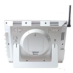 Visione posteriore della stazione meteorologica wireless DCF 4CastPC