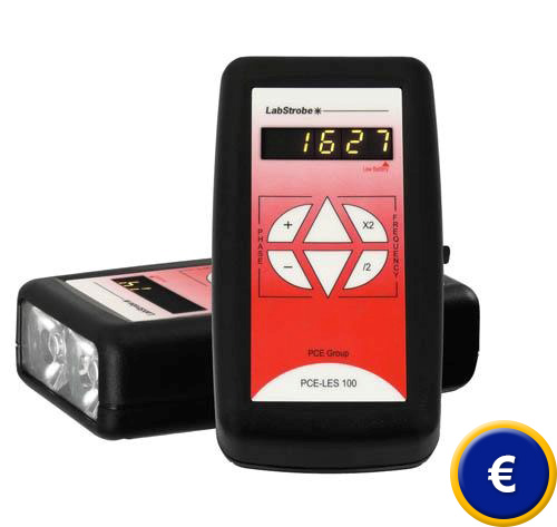 Stroboscopio LED portatile PCE-LES 100