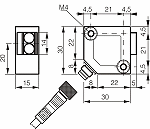 Disegno: Trasmettitore di impulsi OWG del tachimetro contatore digitale.