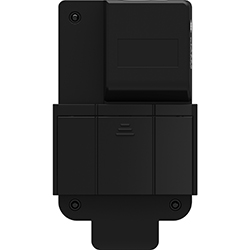 Visione posteriore del telemetro laser iPhone
