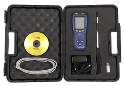 Contenuto della valigetta del termo anemometro PCE-423