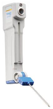 Misuratore di temperatura senza contatto di Raytek.