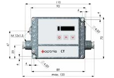 Schema del componente elettronico del termometro infrarosso digitale PCE-IR10.