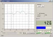 Software CT connect del termometro senza contatto digitale PCE-IR10.
