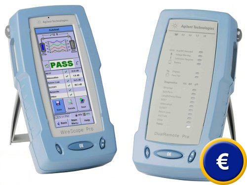 Tester di reti LAN  Wirescope