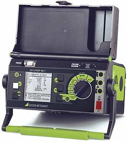 Verificatore VDE SECUTEST II+ con unit� per stampante opzionale