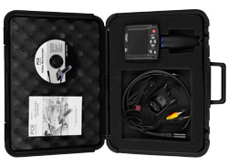 Contenuto della spedizione del videoendoscopio PCE-VE 100