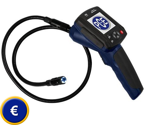 Videoendoscopio PCE VE 100 con display LCD e memoria