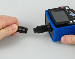 Immagine della connessione del videoscopio PCE-VE 310
